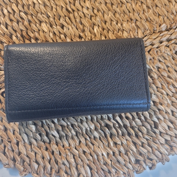 Vintage Harley-Davidson Black Leather Billfold Wallet - Picture 7 of 9